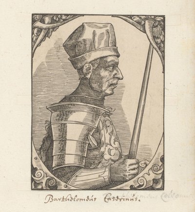 Portret de Bartolomeo Colleoni de Anonymous