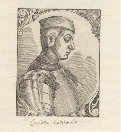 Retrato de Camilo Vitelo de Anonymous