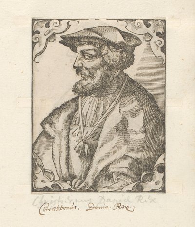 Retrato de Christian I de Dinamarca de Anonymous