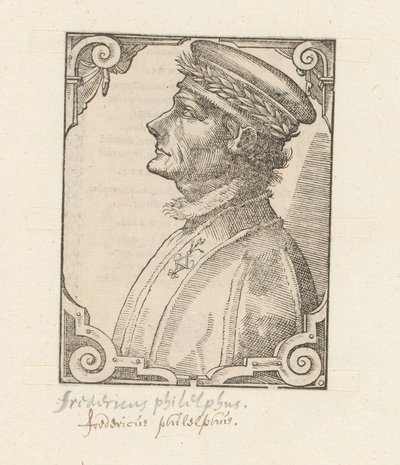 Portret de Francesco Filelfo de Anonymous