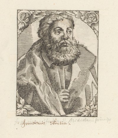 Portarretrato de Francesco II Sforza de Anonymous