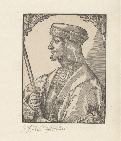 Retrato de Gastón de Foix de Anonymous