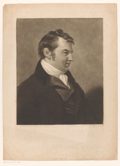 Retrato de George Daniell, librero en Hull de Anonymous