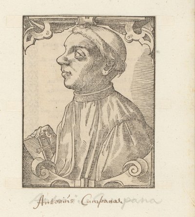 Portret de Giovanni Antonio Campani de Anonymous