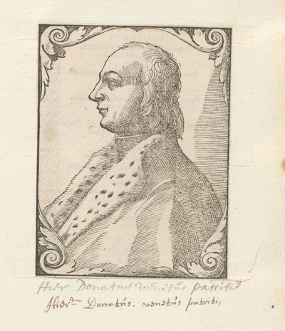 Portret de Girolamo Donati de Anonymous