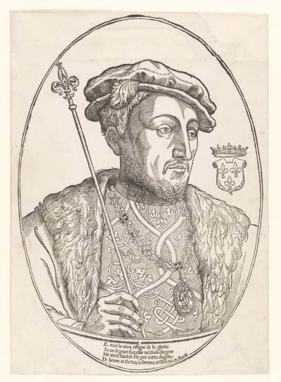 Retrato de Enrique II, Rey de Francia de Anonymous
