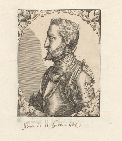 Retrato de Enrique II, Rey de Francia de Anonymous