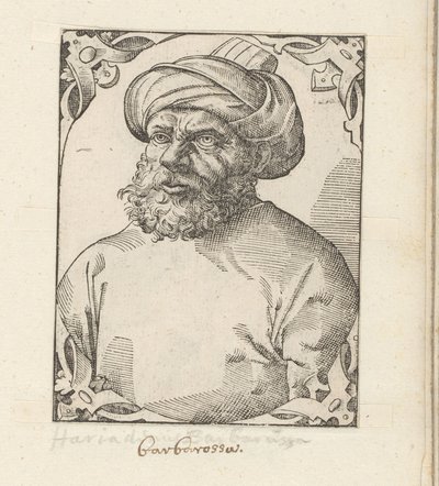 Retrato de un pozo Aad-Din de Anonymous