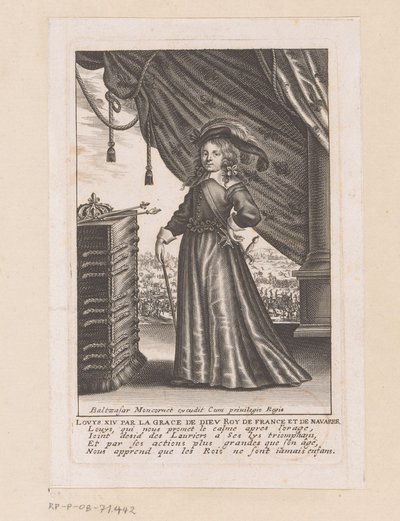 Retrato de Luis XIV de niño de Anonymous