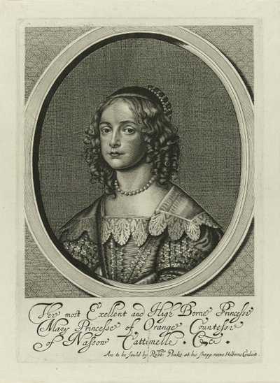 Retrato de María Henrietta Stuart de Anonymous