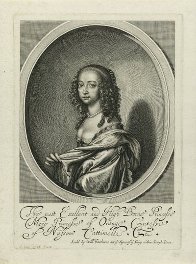 Retrato de María Henrietta Stuart de Anonymous