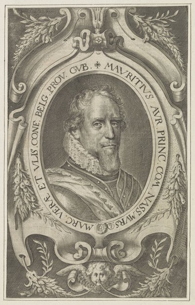 Retrato de Maurits, Príncipe de Orange de Anonymous