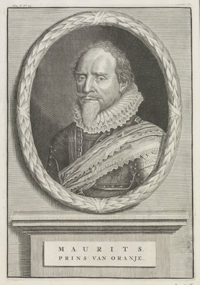 Retrato de Maurits, Príncipe de Orange de Anonymous