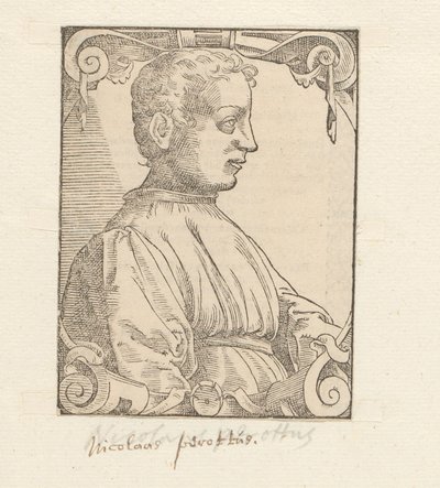 Retrato de Nicolás Perotti de Anonymous