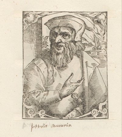 Portret van Pedro Navarro de Anonymous