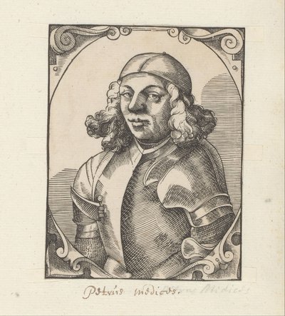 Portret van Piero de Lorenzo de 