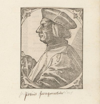 Portret de Pietro Pomponazzi de Anonymous