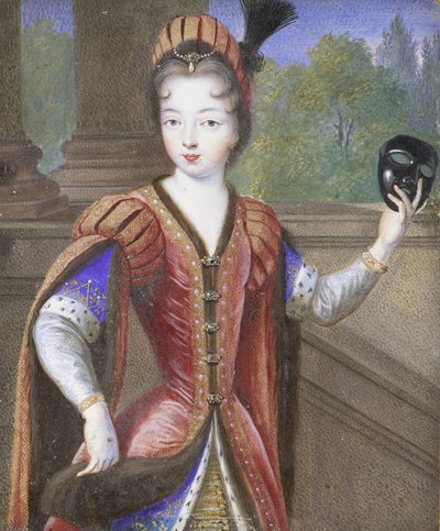 Retrato de una joven, posiblemente Margarita de Valois (1553-1615), hija de Enrique II de Anonymous