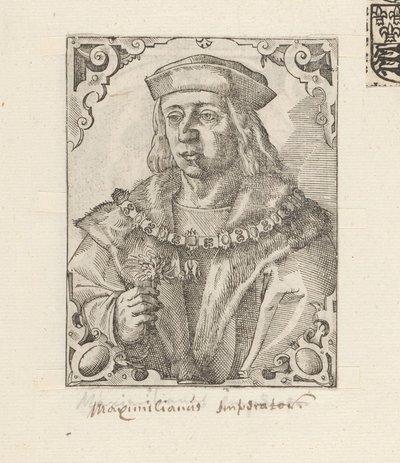 Retrato del emperador Maximiliano I de Habsburgo de Anonymous