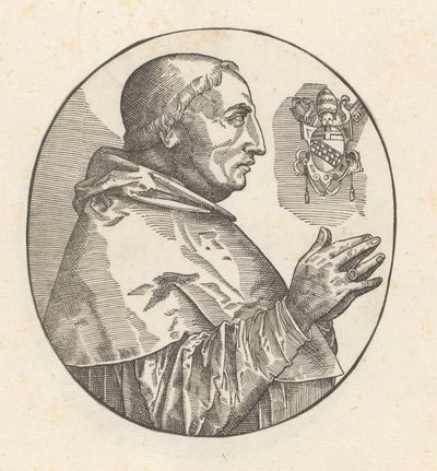 Portret van paus Inocencio VIII de Anonymous