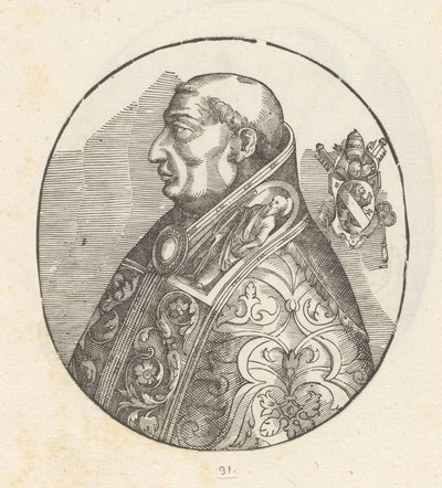 Retrato del Papa Pablo II de Anonymous