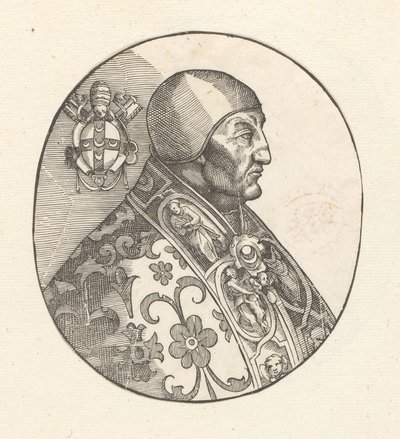 Portret van paus Pius III de Anonymous