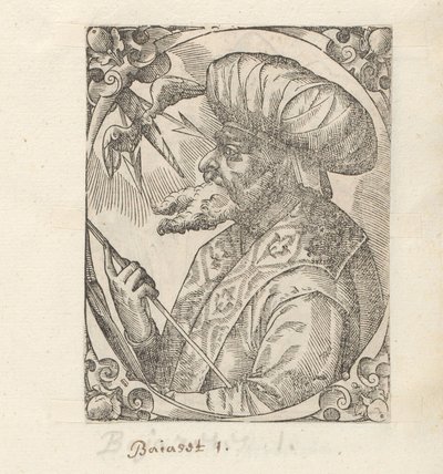 Porter van Sultan Bayezid I de Anonymous