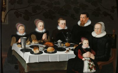 Familia calvinista próspera
Retrato de familia de Anonymous