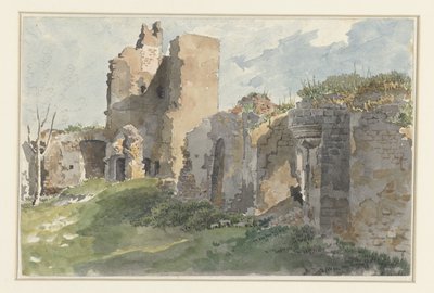 Ruinas del castillo de Chevreuse de Anonymous