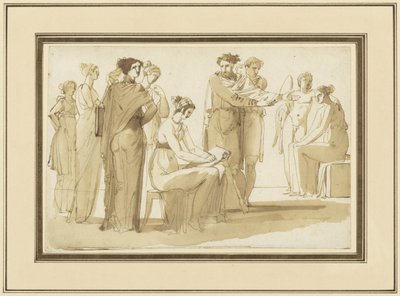 Escena en una academia de dibujo de Anonymous