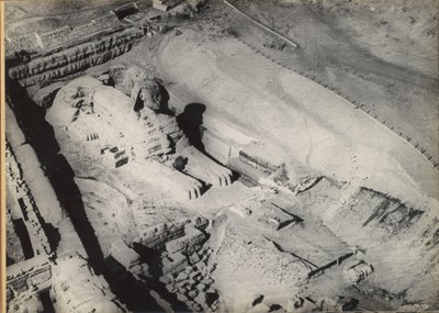 Gran Esfinge de Giza, vista desde el aire de Anonymous