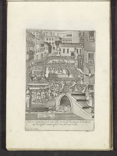 Straatfeest te Venetië Scènes uit het Venetiaanse leven (título de la serie) Habiti d