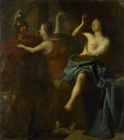 Tarquinio y Lucrecia de Anonymous