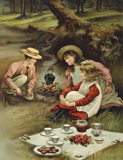 El picnic de los niños de Anonymous