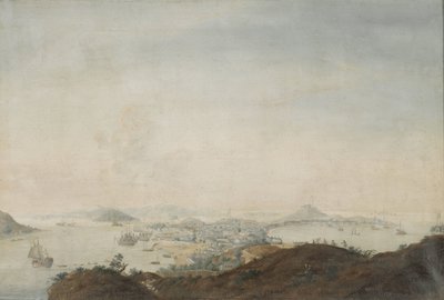 Tres vistas del Río de las Perlas: Cantón, Macao, Whampoa
Vista de Macao, China de Anonymous