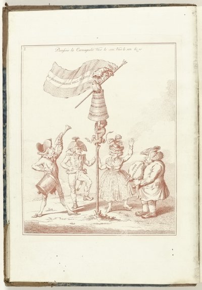 Titelprent van series: La regeneración de Holanda, 1795 La Regeneración de Holanda (título sobre el objeto) Hollandia Regenerata (Italianse kopie) (título de la serie) La regeneración de Holanda: spechio a todos los pueblos regenerados (título de la serie  de Anonymous
