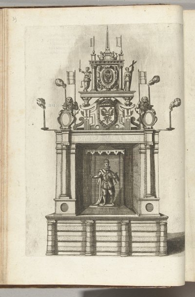 Escena con el emperador Fernando I, 1594 de Anonymous