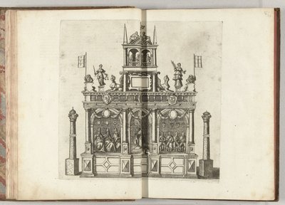 Escena con el emperador Carlos V, 1594 de Anonymous
