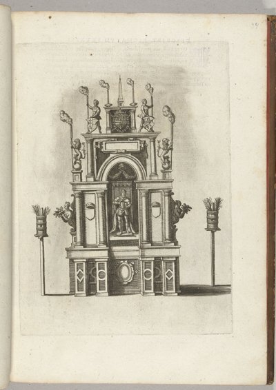 Escena con el emperador Maximiliano II, 1594 de Anonymous