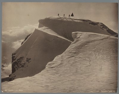 Parte superior del Titlis cerca de Engelberg en Suiza Titlisspitze [3239 m] (título sobre objeto) de Anonymous