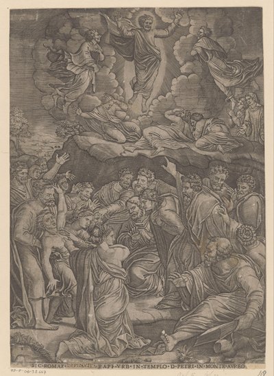 Transfiguración de Cristo en el Monte Tabor de Anonymous