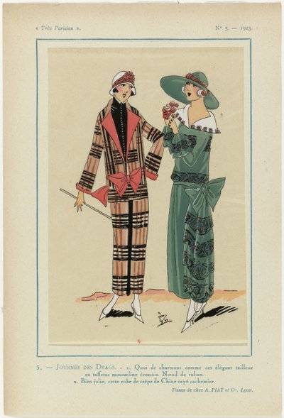 Muy parisino, 1923, nº 5: 5.- EL DÍA DE LOS ARRASTRE... de Anonymous