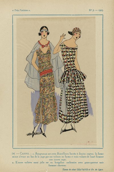 Muy parisino, 1923, nº 7: 14.- CASINO. / 1. Suntuoso es este Espumoso... de Anonymous