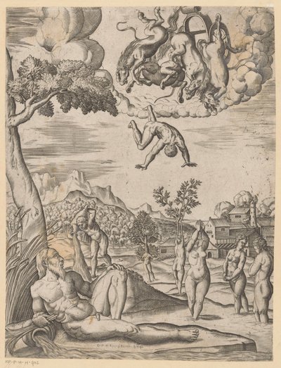 Val van Phaëthon de Anonymous