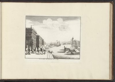 Palacios venecianos sobre el agua Vue des Palais, alle Fondamente Nove à Venise (título sobre objeto) Palacios y Monumentos de Venecia, Livorno, Nápoles y Roma (título de la serie) de Anonymous
