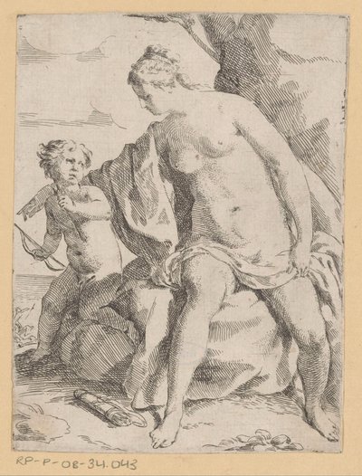 Venus en Cupido de Anonymous