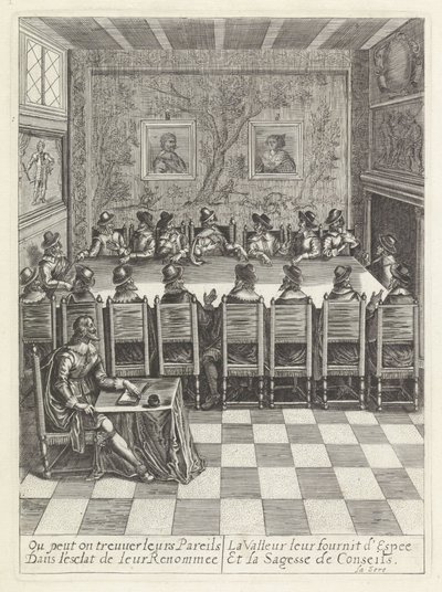Vergadering van de Staten-Generaal Historia de la Entrada de la Reina Madre del Rey Cristianísimo en las Provincias Unidas de los Países Bajos. (título de la serie) de Anonymous
