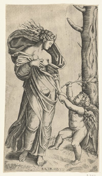 Reconciliación de Minerva y Cupido Paz de Anonymous
