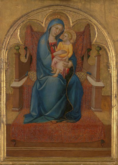 La Virgen y el Niño de Anonymous