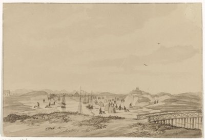Excavación de arena en las dunas cerca de La Haya, 1846 de Anonymous